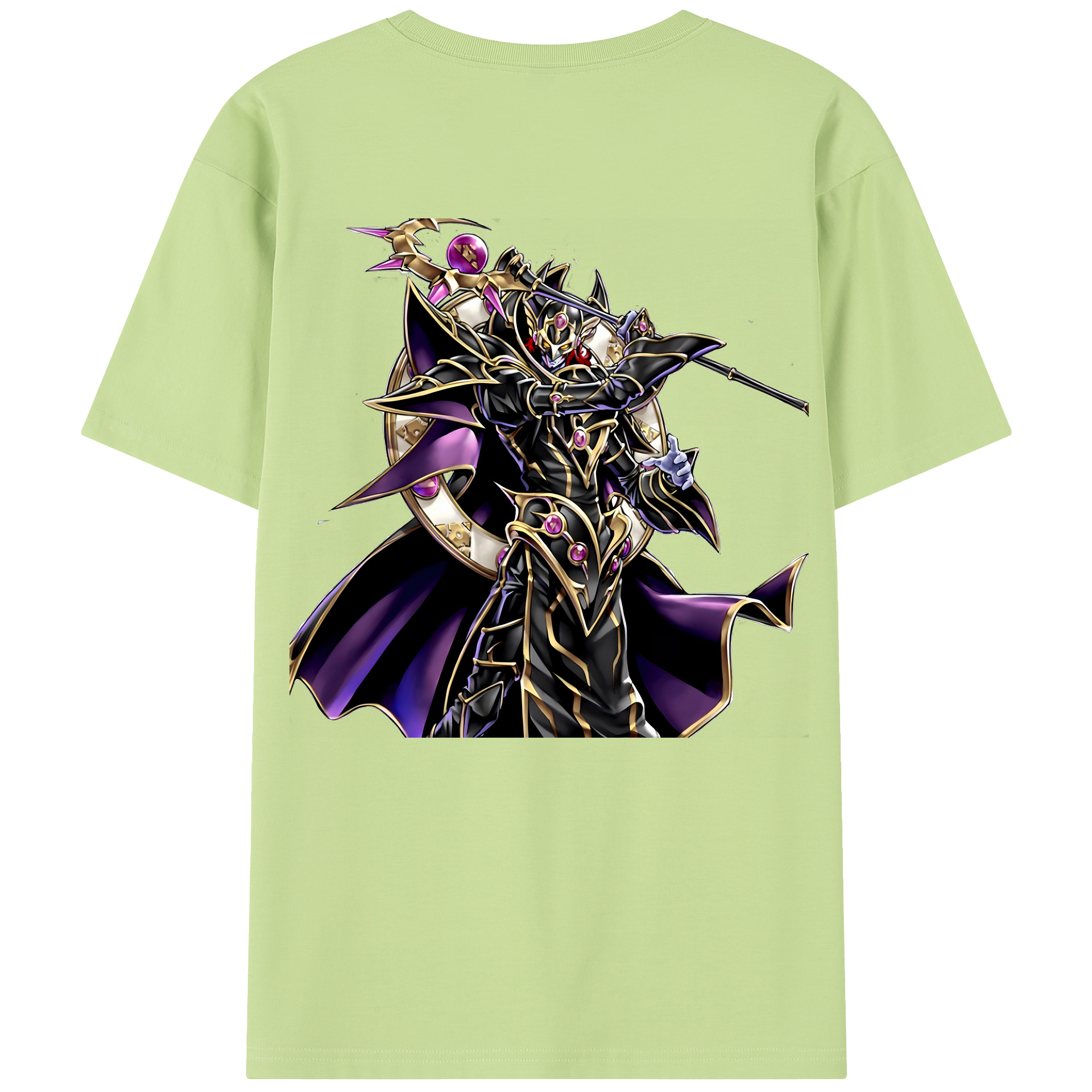 （画像用） 遊☆戯☆王 Yu-Gi-Oh! 綿100％半袖Tシャツ（背面プリント）